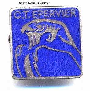 zx- Contre torpilleur Epervier detruit en 42